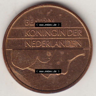 Münzen Niederlande / Netherlands Eurovorläufer, Umlaufmünze vor Euroeinführung 1982-2001, 5 Ct Cent 1983 Königin Beatrix... Sammlung
