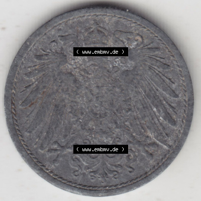 Münzen Deutschland 1918-1932 Weimarer Republik 1917-1922, 10 Pfennig Reichsadler, Keine Prägestätte 1921 I. (2) Sammlung