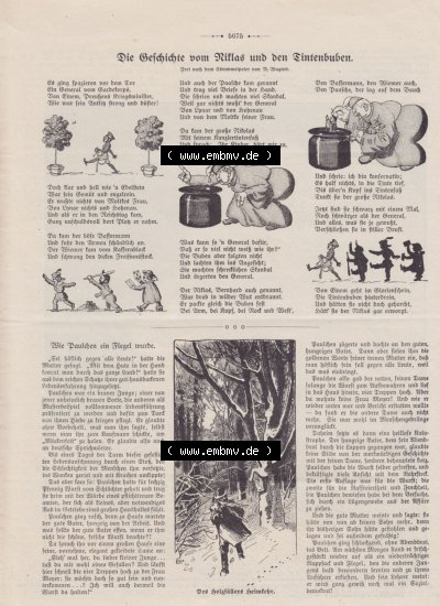 Der wahre Jacob 1908 Satire im deutschen Kaiserreich Nr. 560, 5675, Die Geschichte vom Rislas und den Tintenbuben (1) Sammlung