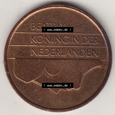 Münzen Niederlande / Netherlands Eurovorläufer, Umlaufmünze vor Euroeinführung 1982-2001, 5 Ct Cent 1983 (Stück 2) Königin... Sammlung