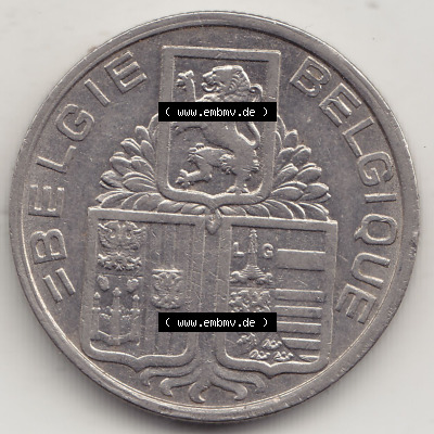 Alte Münzen KMS Belgien, Kursmünzensatz - Zusammenstellung 1938-1940, mit Münze 1938-1939, 5 Franken, FR, Francs, BELGIE -... Sammlung