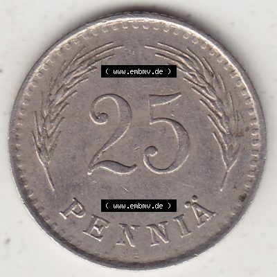 Alte Münzen Finnland, inoffizieller privater Kursmünzensatz / KMS - Zusammenstellung, mit Münze 1921-1940, 25 Penny, Penniä 1937. Rückseite einer... Sammlung