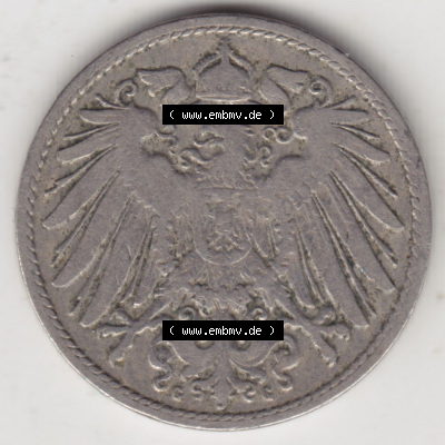 Münzen Deutschland 1871-1918 Kaiserreich 1890-1916, 10 Pfennig G, 1899 (2) Sammlung