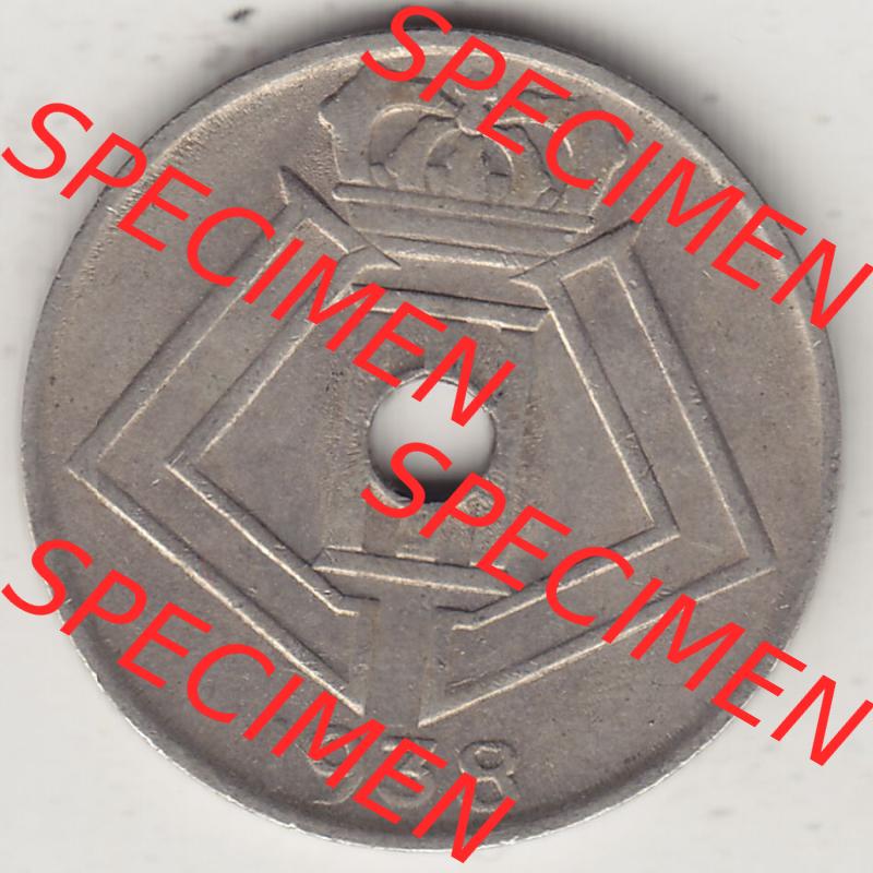 Alte Münzen KMS Belgien, Kursmünzensatz - Zusammenstellung 1938-1940, mit Münze 1938-1938, 5 C, Centime, BELGIQUE - BELGIE 1938-1. Rückseite der... Sammlung