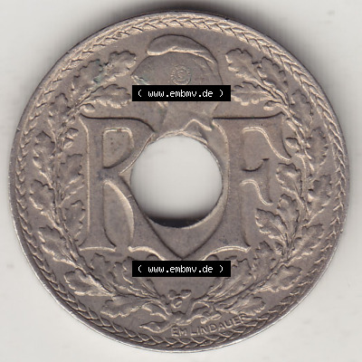 Frankreich 10 CMES EGALITÉ FRATERNITÉ LIBERTÉ 1918 (Stück 1) Sammlung