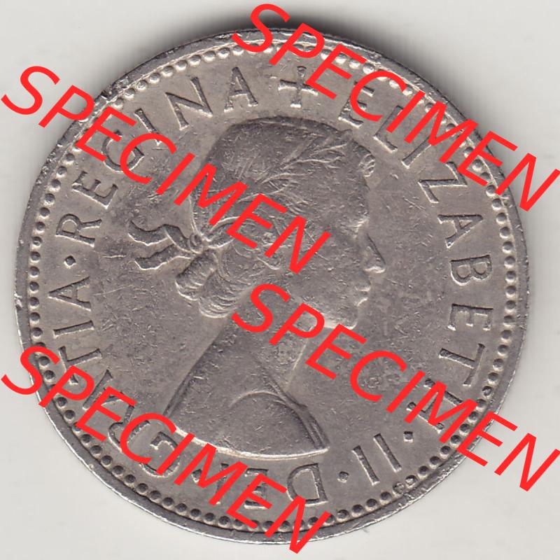 Münzen Großbritannien Eurovorläufer, Umlaufmünze vor Euroeinführung 1954-1970, 1 Schilling - Shilling, 1957-1 Wappen mit drei Löwen. Vorderseite... Sammlung
