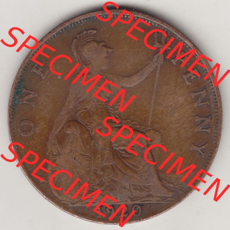 Münzen Großbritannien Eurovorläufer, Umlaufmünze vor Euroeinführung 1911-1926, 1 One Penny 1920 (1) Sammlung