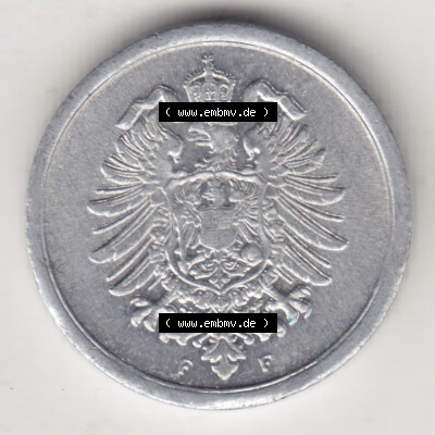 Münzen Deutschland 1918-1932 Weimarer Republik 1916-1918, 1 Pfennig F, 1917 II (2) Sammlung