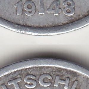 Ausschnitt zur Qualitätsprüfung vom Digitalen Bild Qualität