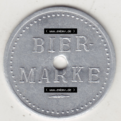Alte Biermarken Allgemein Biermarke Tucher-Bier. Vorderseite einer Biermarke. Das digitale Bild der Biermarke dürfen private... Sammlung