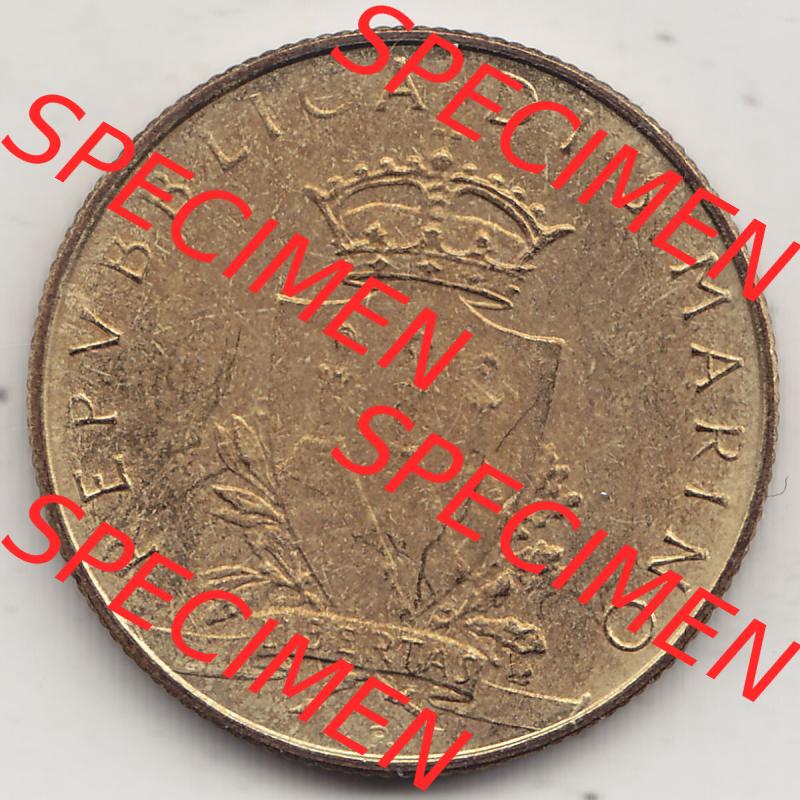 Aus offiziellen Münzensatz / KMS 1979 San Marino vor Euro 1979-1979, 200 Lire, L.200, J. V. LIBERTAS REPVBBLICA DI S. MARINO, 1979 L.200... Sammlung