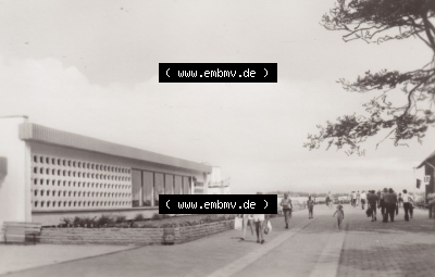 Alte Fotos von Ostseebad Graal-Müritz in Mecklenburg-Vorpommern 1975, Broiler-Gaststätte. Alter und echter original Foto-Abzug... Sammlung