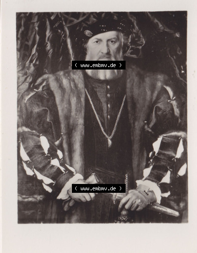 Alte Fotos von Gemälden "Alte Meister"-Galerie Dresden 1972, Bildnis Sieur Morette. Alter und echter original Foto-Abzug aus... Sammlung