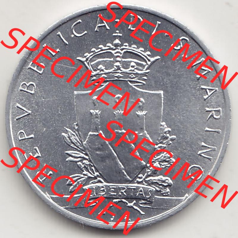 Aus offiziellen Münzensatz / KMS 1979 San Marino vor Euro 1979-1979, 5 Lire, LIBERTAS REPVBBLICA DI S. MARINO, 1979 L.5 (1) Sammlung