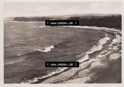 Alte Fotos von Ostseebad Glowe in Mecklenburg-Vorpommern Bildnummer 9838. Alter und echter original Foto-Handabzug aus einer Fotomappe,... Sammlung