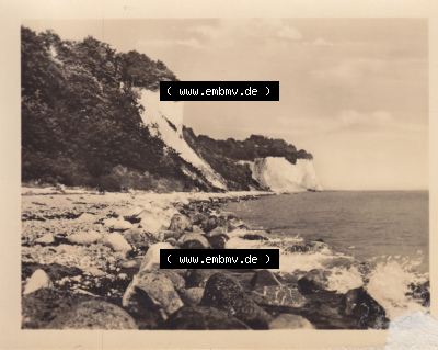 Alte Fotos von Ostseestadt Sassnitz in Mecklenburg-Vorpommern 1959, Sassnitzer Steinküste. Alter und echter original Foto-Abzug... Sammlung