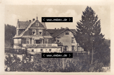 Alte Fotos von Tambach-Dietharz in Thüringen 8. Haus Sonnenblick. Alter und echter original Foto-Abzug aus einer Fotomappe, welche... Sammlung