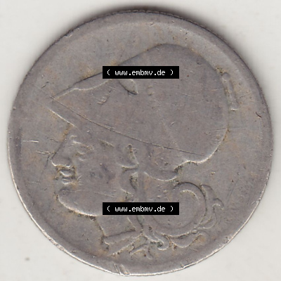 Münzen Griechenland Eurovorläufer, Umlaufmünze vor Euroeinführung 1926-1926, 20 Lepta Aenta 1926 (Stück 1) (2) Sammlung