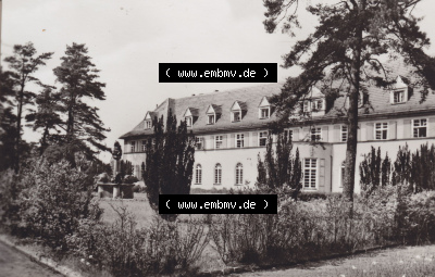 Alte Fotos von Ostseebad Graal-Müritz in Mecklenburg-Vorpommern 1975, Sanatorium Richard Assmann. Alter und echter original Foto-Abzug... Sammlung
