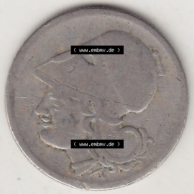 Münzen Griechenland Eurovorläufer, Umlaufmünze vor Euroeinführung 1926-1926, 20 Lepta Aenta 1926-1 (2) Sammlung