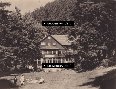 Alte Fotos von Großen Inselsberg in Thüringen Tabarz - Thür. Wald, HO-Waldgaststätte Massenmühle. Alter und echter original... Sammlung