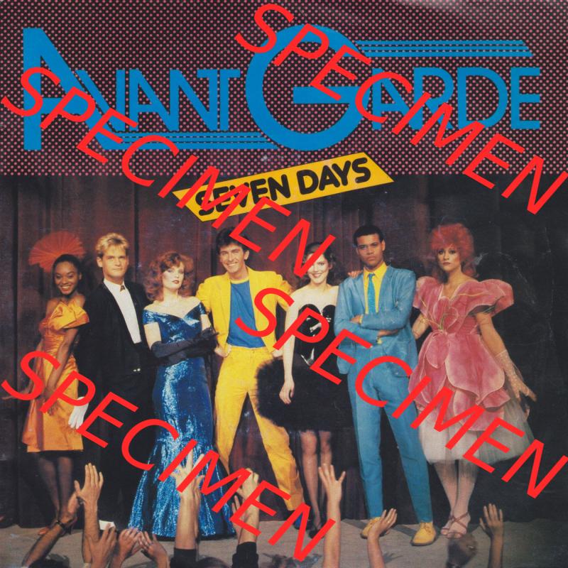 CBS Schallplatten CBS 1982, Avant Garde mit Seven Days und Say Cheese. Vorderseite der Schallplatte aus privater Sammlung, verwalte deine Schallplatten-Sammlung durch einfachen Bilderupload... Sammlung