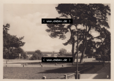 Alte Fotos von Seebad Heringsdorf in Mecklenburg-Vorpommern 1955, 9. Kurpromenade. Alter und echter original Foto-Abzug aus einer... Sammlung
