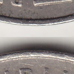 Ausschnitt zur Qualitätsprüfung vom Digitalen Bild Qualität