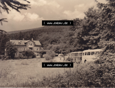 Alte Fotos von Großen Inselsberg in Thüringen Hotel Grenzwiese. Alter und echter original Foto-Abzug aus einer Fotomappe, welche... Sammlung
