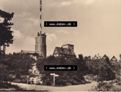 Alte Fotos von Großen Inselsberg in Thüringen Großer Inselberg. Alter und echter original Foto-Abzug aus einer Fotomappe, welche... Sammlung