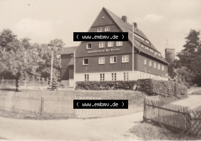 Alte Fotos von Stadt Frauenstein in Mittelsachsen, Jugendherberge Max Rauscher. Alter und echter original Foto-Abzug aus einer... Sammlung