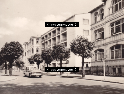 Alte Fotos von Ostseebad Binz in Mecklenburg-Vorpommern 1976, Ferienheim des VEB Stahl- und Walzwerk Riesa. Alter und echter original... Sammlung