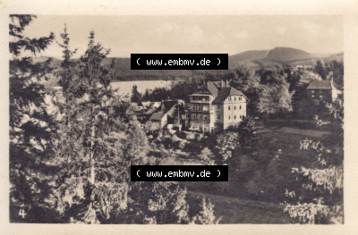 Alte Fotos von Tambach-Dietharz in Thüringen 4. Blick vom Spittertempel. Alter und echter original Foto-Abzug aus einer Fotomappe,... Sammlung