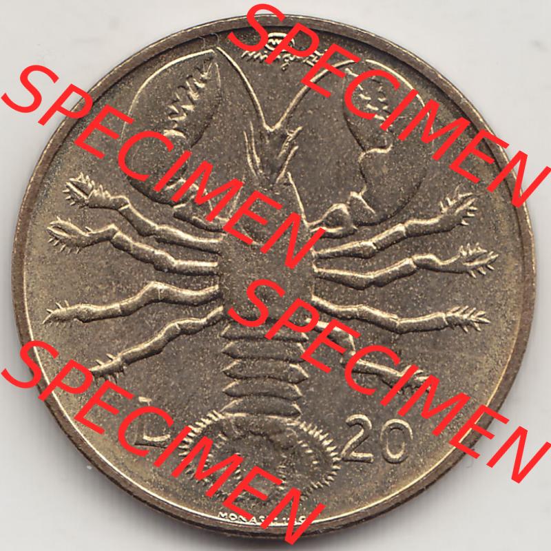 Aus offiziellen Münzensatz / KMS 1974 San Marino vor Euro 1974-1974, 20 Lire, L.20 MINGUZZI MONASSI INC. (2) Sammlung