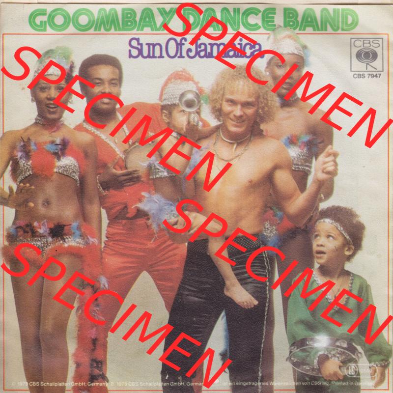 CBS Schallplatten CBS 1979, Goombay Dance Band mit Sun Of Jamaica und Island of Dreams. Vorderseite der Schallplatte aus privater Sammlung, verwalte deine Schallplatten-Sammlung durch... Sammlung