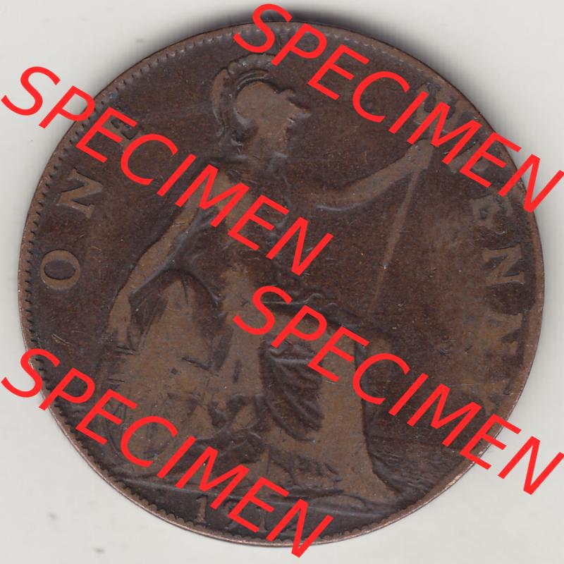 Alte Münzen Großbritannien Eurovorläufer, Umlaufmünze vor Euroeinführung 1911-1926, 1 Penny, One Penny, 1912-1, B.M. GEORGIVS V DEI... Sammlung
