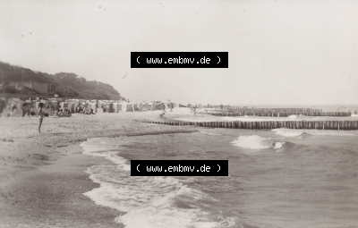 Alte Fotos von Ostseebad Graal-Müritz in Mecklenburg-Vorpommern 1975, Seeheilbad. Alter und echter original Foto-Abzug aus einer... Sammlung