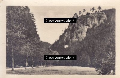 Alte Fotos von Tambach-Dietharz in Thüringen 5. Das Nadelöhr. Alter und echter original Foto-Abzug aus einer Fotomappe, welche... Sammlung