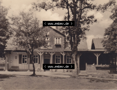 Alte Fotos von Großen Inselsberg in Thüringen Heuberghaus am Rennsteig, bei Fridrichroda. Alter und echter original Foto-Abzug... Sammlung