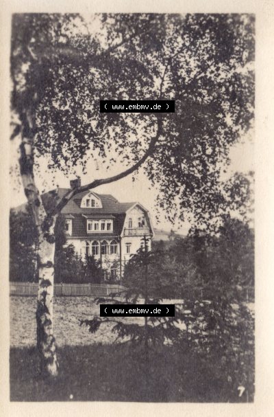 Alte Fotos von Tambach-Dietharz in Thüringen 7. Haus Tannenberg. Alter und echter original Foto-Abzug aus einer Fotomappe, welche... Sammlung