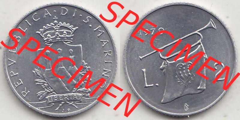 Aus offiziellen Münzensatz / KMS 1979 San Marino vor Euro 1979-1979, 2 Lire, J. V. LIBERTAS REPVBBLICA DI S. MARINO, 1979 L.2 (3) Sammlung