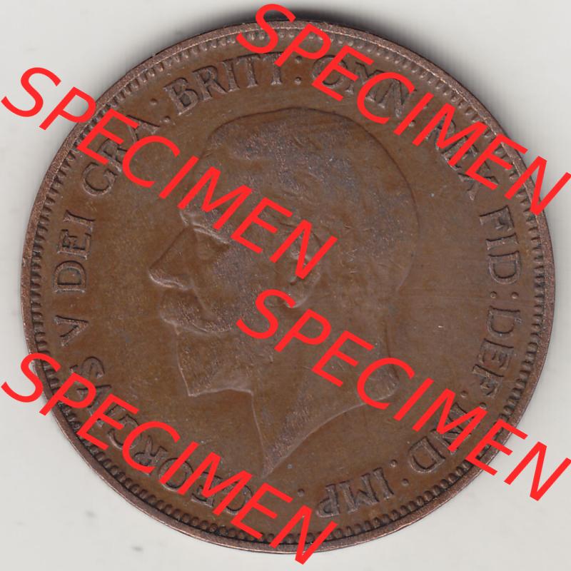 Alte Münzen Großbritannien Eurovorläufer, Umlaufmünze vor Euroeinführung 1928-1936, 1 Penny, ONE PENNY, 1935-1, BM GEORGIVS V DEI GRA BRITT OMN REX... Sammlung