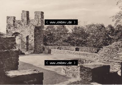 Alte Fotos von Stadt Frauenstein in Mittelsachsen, Burgruine Frauenstein. Alter und echter original Foto-Abzug aus einer Fotomappe,... Sammlung