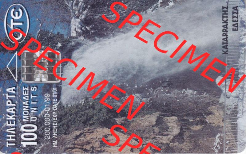 Telefonkarte Griechenland 1999, 200.000-01-99 (2) Sammlung