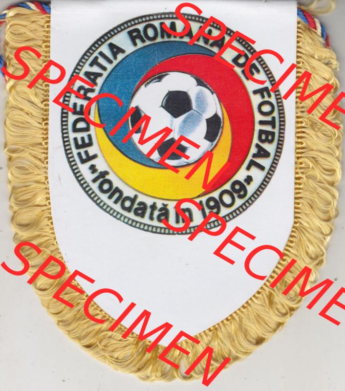 Internationaler Fußball Wimpel von ROU Rumänien zu UEFA EURO 2000 Federația Română de Fotbal ist der rumänische Fußballverband. Der Fußballverband Rumäniens... Sammlung
